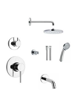 PAINI KOX 3 EXITS ITALY - SET ΕΝΤΟΙΧΙΣΜΟΥ 3 ΕΞΟΔΩΝ ΝΕΡΟΥ (ΝΤΟΥΣ ΧΕΙΡΟΣ, ΟΡΟΦΗΣ , ΡΟΥΞΟΥΝΙ) ΧΡΩΜΕ