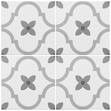 DLF GREY 20X20 - ΠΛΑΚΑΚΙ VINTAGE MADE IN SPAIN