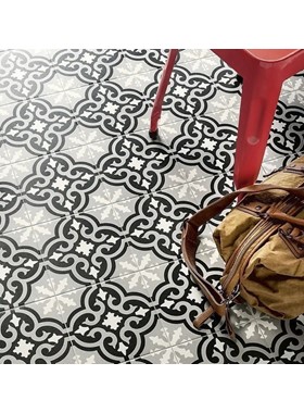 ORG B BLACK AND WHITE 20X20 - ΓΡΑΝΙΤΟΠΛΑΚΑΚΙΑ PATCHWORK ITALY