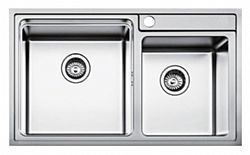 MACART CREDO N-175 - ΝΕΡΟΧΥΤΗΣ INOX ΛΕΙΟΣ 81x48cm ΕΝΘΕΤΟΣ