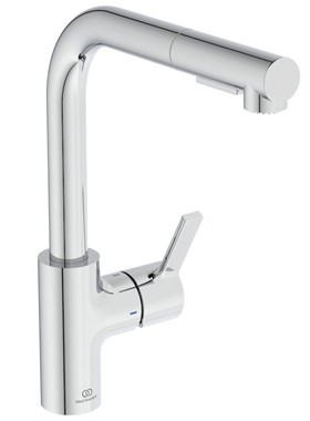 IDEAL STANDARD BD420AA GUSTO - ΜΠΑΤΑΡΙΑ ΚΟΥΖΙΝΑΣ ΜΕ ΝΤΟΥΣ 2 ΡΟΩΝ ΧΡΩΜΕ