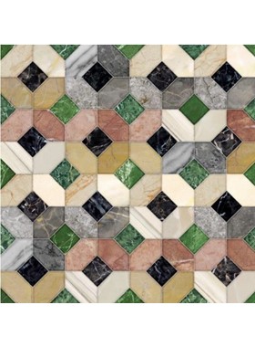 MIX MARBLE PAVE 60X60 cm RETTIFICATO - ΓΡΑΝΙΤΟΠΛΑΚΑΚΙ ΓΥΑΛΙΣΜΕΝΟ 60Χ60