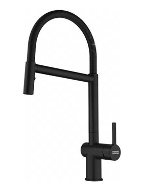 FRANKE ACTIVE SEMI-PRO ΜΕ ΝΤΟΥΣ 2 ΡΟΩΝ ΜΑΥΡΟ ΜΑΤ - ΜΠΑΤΑΡΙΑ ΚΟΥΖΙΝΑΣ 