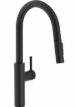 FRANKE PESCARA SLIDE-IN ΜΕ ΝΤΟΥΣ 2 ΡΟΩΝ ΜΑΥΡΟ ΜΑΤ - ΜΠΑΤΑΡΙΑ ΚΟΥΖΙΝΑΣ 