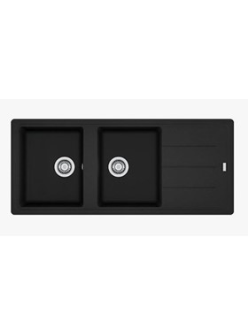 FRANKE BFG 621 116x50 BLACK - ΜΑΥΡΟΣ ΝΕΡΟΧΥΤΗΣ ΓΡΑΝΙΤΕΝΙΟΣ 3149000327