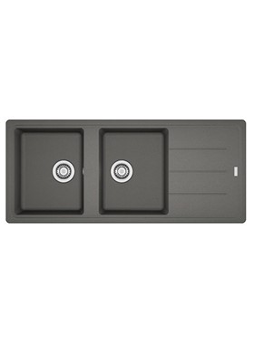 FRANKE BFG 621 116x50 STONE GREY - ΓΚΡΙ ΝΕΡΟΧΥΤΗΣ ΓΡΑΝΙΤΕΝΙΟΣ 3145512171