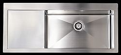 FORTINOX SQUADRO 29115-L (116x51cm) - ΝΕΡΟΧΥΤΗΣ INOX ΛΕΙΟΣ ΕΝΘΕΤΟΣ