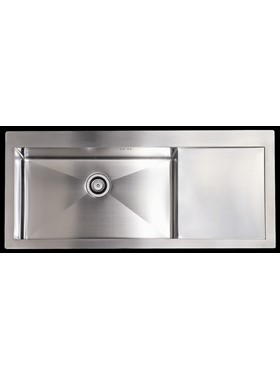 FORTINOX SQUADRO 29115-R (116x51cm) - ΝΕΡΟΧΥΤΗΣ INOX ΛΕΙΟΣ ΕΝΘΕΤΟΣ