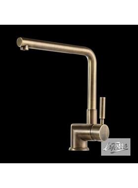 LA TORRE 12115-221  - ΜΠΑΤΑΡΙΑ ΚΟΥΖΙΝΑΣ ΣΠΑΣΤΗ ANTIQUE BRASS