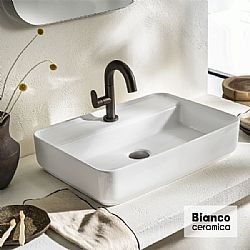BIANCO CERAMICA CREST 39055 - ΝΙΠΤΗΡΑΣ ΠΟΡΣΕΛΑΝΗΣ 55x40cm ΕΠΙΤΡΑΠΕΖΙΟΣ