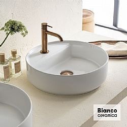 BIANCO CERAMICA FOCUS 33042 - ΝΙΠΤΗΡΑΣ ΠΟΡΣΕΛΑΝΗΣ Φ42cm ΕΠΙΤΡΑΠΕΖΙΟΣ