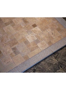 TRAVERTINO - ΣΤΡΩΣΗ ΔΙΑΦΟΡΩΝ ΔΙΑΣΤΑΣΕΩΝ ΠΑΧΟΥΣ 1,2cm ΒΥΖΑΝΤΙΝΟ ΤΡΑΒΕΡΤΙΝΟ