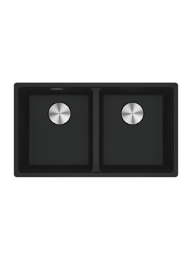 FRANKE MARIS BOWL MRG 120-35-35 (75,3x43,3cm) BLACK MATT - ΝΕΡΟΧΥΤΗΣ ΓΡΑΝΙΤΕΝΙΟΣ ΥΠΟΚΑΘΗΜΕΝΟΣ