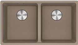 FRANKE MARIS BOWL MRG 120-35-35 (75,3x43,3cm) OYSTER - ΝΕΡΟΧΥΤΗΣ ΓΡΑΝΙΤΕΝΙΟΣ ΥΠΟΚΑΘΗΜΕΝΟΣ