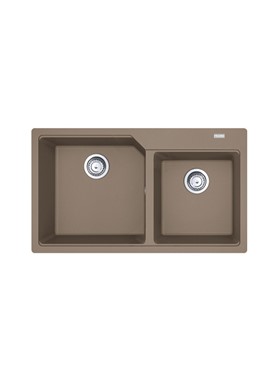 FRANKE URBAN UBG 620-86 (86x50cm) OYSTER - ΝΕΡΟΧΥΤΗΣ ΓΡΑΝΙΤΕΝΙΟΣ