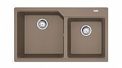 FRANKE URBAN UBG 620-86 (86x50cm) OYSTER - ΝΕΡΟΧΥΤΗΣ ΓΡΑΝΙΤΕΝΙΟΣ