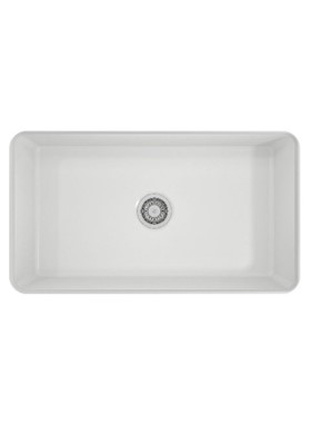 BOCCHI FARMHOUSE 1362-301 81x48cm - ΝΕΡΟΧΥΤΗΣ ΠΟΡΣΕΛΑΝΗΣ ΛΕΥΚΟ ΜΑΤ ΥΠΟΚΑΘΗΜΕΝΟΣ