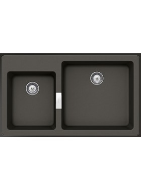 SCHOCK CRISTALITE MANHATTAN 30291-1421 (86x50cm) ASPHALT - ΝΕΡΟΧΥΤΗΣ ΓΡΑΝΙΤΕΝΙΟΣ ΕΝΘΕΤΟΣ