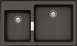 SCHOCK CRISTALITE MANHATTAN 30291-1421 (86x50cm) ASPHALT - ΝΕΡΟΧΥΤΗΣ ΓΡΑΝΙΤΕΝΙΟΣ ΕΝΘΕΤΟΣ