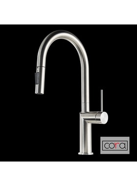 CORA 63630-111 INOX - ΜΠΑΤΑΡΙΑ ΚΟΥΖΙΝΑΣ ΜΕ ΝΤΟΥΣ 2 ΡΟΩΝ