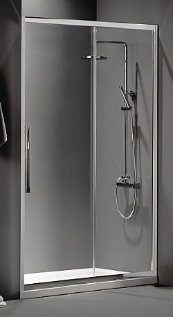 ΚΑΜΠΙΝΑ ΝΤΟΥΣΙΕΡΑΣ DEVON FLOW SLIDER SLFH110C (107-111xY220cm) - ΔΙΑΦΑΝΟ ΚΡΥΣΤΑΛΛΟ ΚΑΤΑ ΤΩΝ ΑΛΑΤΩΝ