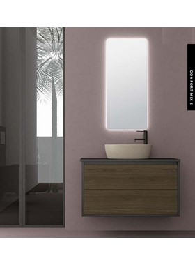 ΕΠΙΠΛΟ ΜΠΑΝΙΟΥ COMFORT MIX 1 101Χ51CM ΣΕ ΚΟΝΤΡΑ ΠΛΑΚΕ ΘΑΛΑΣΣΗΣ ΜΕ ΚΑΠΛΑΜΑ ΔΡΥ BY SAVVOPOULOS