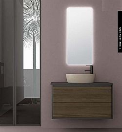 ΕΠΙΠΛΟ ΜΠΑΝΙΟΥ COMFORT MIX 1 101Χ51CM ΣΕ ΚΟΝΤΡΑ ΠΛΑΚΕ ΘΑΛΑΣΣΗΣ ΜΕ ΚΑΠΛΑΜΑ ΔΡΥ BY SAVVOPOULOS