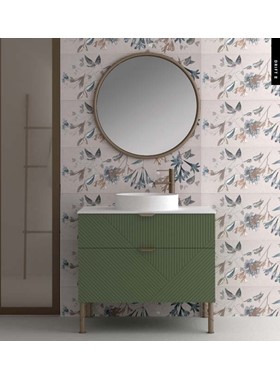 ΕΠΙΠΛΟ ΜΠΑΝΙΟΥ DRIFT 2 81Χ51CM ΣΕ MDF ΛΑΚΑ BY SAVVOPOULOS