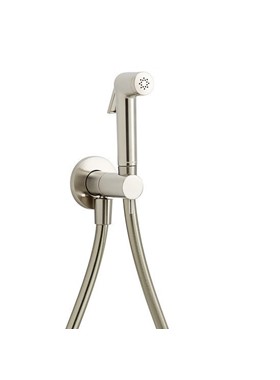 FLUSH 1 E136004-110 - ΠΑΡΟΧΗ ΜΕ ΝΤΟΥΖΑΚΙ ΓΙΑ ΜΠΙΝΤΕ (ΜΟΝΟ ΚΡΥΟ) INOX FINISH