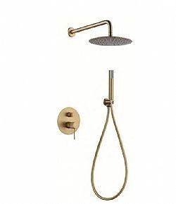 IMEX LINE GPD038/OC - SET ΕΝΤΟΙΧΙΣΜΟΥ 2 ΕΞΟΔΩΝ (ΝΤΟΥΣ ΧΕΙΡΟΣ, ΟΡΟΦΗΣ) ΧΡΥΣΟ ΜΑΤ