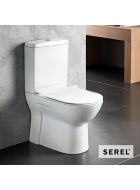 SEREL VELA 671200SC BACK TO WALL (61cm) - ΛΕΚΑΝΗ ΧΠ/ΟΑ ME ΚΑΘΙΣΜΑ SLIM SOFT