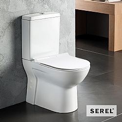 SEREL VELA 671200SC BACK TO WALL (61cm) - ΛΕΚΑΝΗ ΧΠ/ΟΑ ME ΚΑΘΙΣΜΑ SLIM SOFT