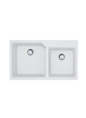 FRANKE URBAN UBG 620-86 (86x50cm) POLAR WHITE - ΝΕΡΟΧΥΤΗΣ ΓΡΑΝΙΤΕΝΙΟΣ