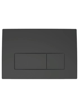 GEBERIT DELTA 50 115.119.14.1 - ΜΑΥΡΗ ΜΑΤ ΠΛΑΚΕΤΑ ΚΑΖΑΝΑΚΙΟΥ