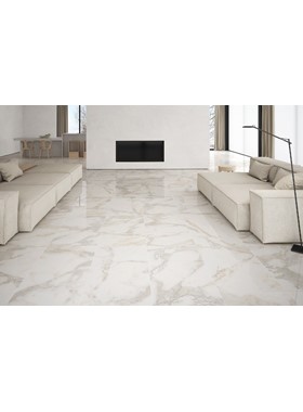 AZUVI CALACATTA GOLD 60Χ120 RETT - ΓΥΑΛΙΣΜΕΝΟ ΓΡΑΝΙΤΟΠΛΑΚΑΚΙ ΟΨΗΣ ΜΑΡΜΑΡΟΥ