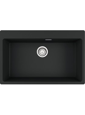 FRANKE CENTRO CNG 610/210-73 (78x50cm) BLACK MATT- ΝΕΡΟΧΥΤΗΣ ΓΡΑΝΙΤΕΝΙΟΣ ΕΝΘΕΤΟΣ ΕΤΟΙΜΟΠΑΡΑΔΟΤΟΣ