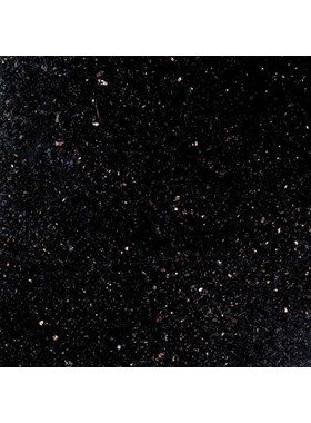 STAR GALAXY ΠΑΓΚΟΣ ΜΠΑΝΙΟΥ ΑΠΟ ΜΑΥΡΟ ΓΡΑΝΙΤΗ ΜΕ ΧΡΥΣΕΣ ΜΠΡΟΝΖΕ ΠΙΚΕΣ 2cm