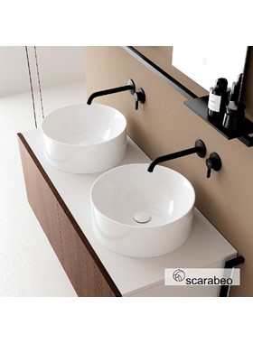 SCARABEO SKINNY 5407-300 - ΝΙΠΤΗΡΑΣ ΠΟΡΣΕΛΑΝΗΣ Φ40cm ΕΠΙΤΡΑΠΕΖΙΟΣ