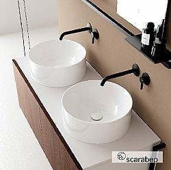 SCARABEO SKINNY 5407-300 - ΝΙΠΤΗΡΑΣ ΠΟΡΣΕΛΑΝΗΣ Φ40cm ΕΠΙΤΡΑΠΕΖΙΟΣ