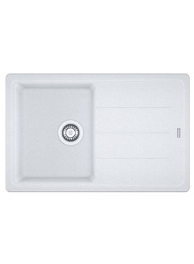 FRANKE BASIS BFG 611-78 (78X50) POLAR WHITE - ΝΕΡΟΧΥΤΗΣ ΓΡΑΝΙΤΕΝΙΟΣ ΕΝΘΕΤΟΣ 3145518674