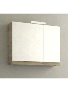 ΚΑΘΡΕΠΤΗΣ NRS 55X60CM GREY CRAFT ΜΕ ΝΤΟΥΛΑΠΙ ΣΤΟ ΠΙΣΩ ΜΕΡΟΣ ΚΑΙ ΦΩΤΙΣΤΙΚΟ