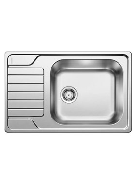 BLANCO DINAS XL 6 S COMPACT (78X50) 525121 - ΝΕΡΟΧΥΤΗΣ INOX ΛΕΙΟΣ ΕΝΘΕΤΟΣ ΑΝΤΙΣΤΡΕΦΟΜΕΝΟΣ