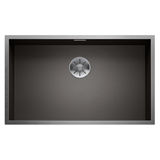 BLANCO ZEROX 700-U DARK STEEL (74x44) 526244 - ΝΕΡΟΧΥΤΗΣ ΥΠΟΚΑΘΗΜΕΝΟΣ ΑΝΟΞΕΙΔΩΤΟ ΑΤΣΑΛΙ GERMANY