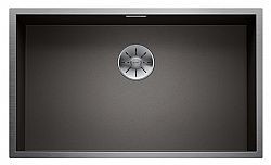 BLANCO ZEROX 500-U DARK STEEL 526243 (54x44) ΝΕΡΟΧΥΤΗΣ ΥΠΟΚΑΘΗΜΕΝΟΣ ΑΝΟΞΕΙΔΩΤΟ ΑΤΣΑΛΙ GERMANY