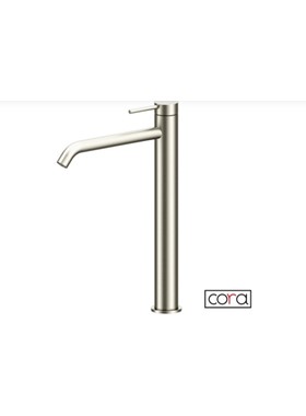 CORA COSMO 316L 6113-111 - ΜΠΑΤΑΡΙΑ ΝΙΠΤΗΡΟΣ ΨΗΛΗ ΕΠΙΤΡΑΠΕΖΙΑ INOX BRUSHED