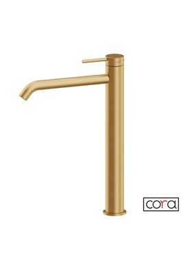 CORA COSMO 316L 6113-211 - ΜΠΑΤΑΡΙΑ ΝΙΠΤΗΡΟΣ ΨΗΛΗ ΕΠΙΤΡΑΠΕΖΙΑ PVD GOLD BRUSHED