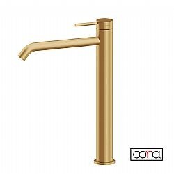 CORA COSMO 316L 6113-211 - ΜΠΑΤΑΡΙΑ ΝΙΠΤΗΡΟΣ ΨΗΛΗ ΕΠΙΤΡΑΠΕΖΙΑ PVD GOLD BRUSHED