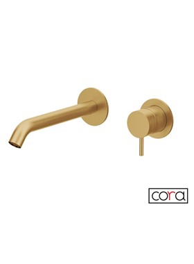 CORA COSMO 316L 6118-211 - ΜΠΑΤΑΡΙΑ ΝΙΠΤΗΡΟΣ ΕΝΤΟΙΧΙΣΜΕΝΗ 2 ΟΠΩΝ PVD GOLD BRUSHED