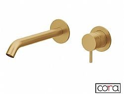 CORA COSMO 316L 6118-211 - ΜΠΑΤΑΡΙΑ ΝΙΠΤΗΡΟΣ ΕΝΤΟΙΧΙΣΜΕΝΗ 2 ΟΠΩΝ PVD GOLD BRUSHED