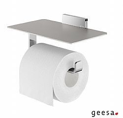 GEESA CRAFT 1524-110 ΧΑΡΤΟΘΗΚΗ-ΕΤΑΖΕΡΑ INOX ΧΡΩΜΕ